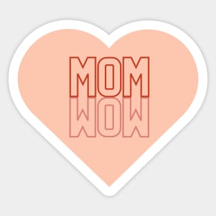 MOM WOW Sticker